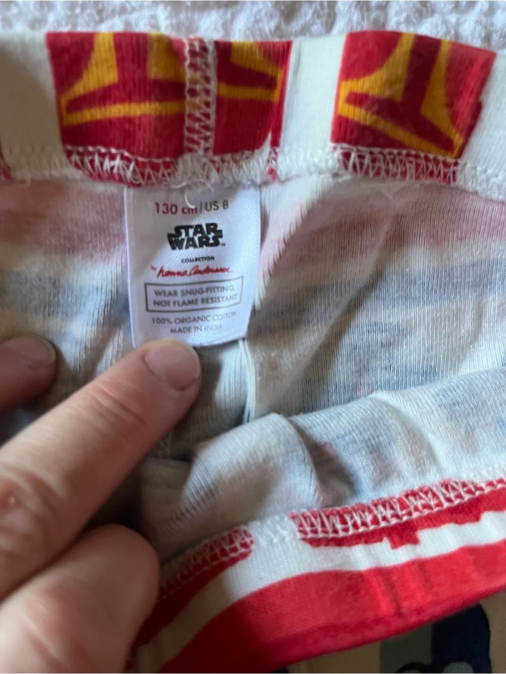 Hanna Andersson Star Wars Pajamas Size 130cm/US8